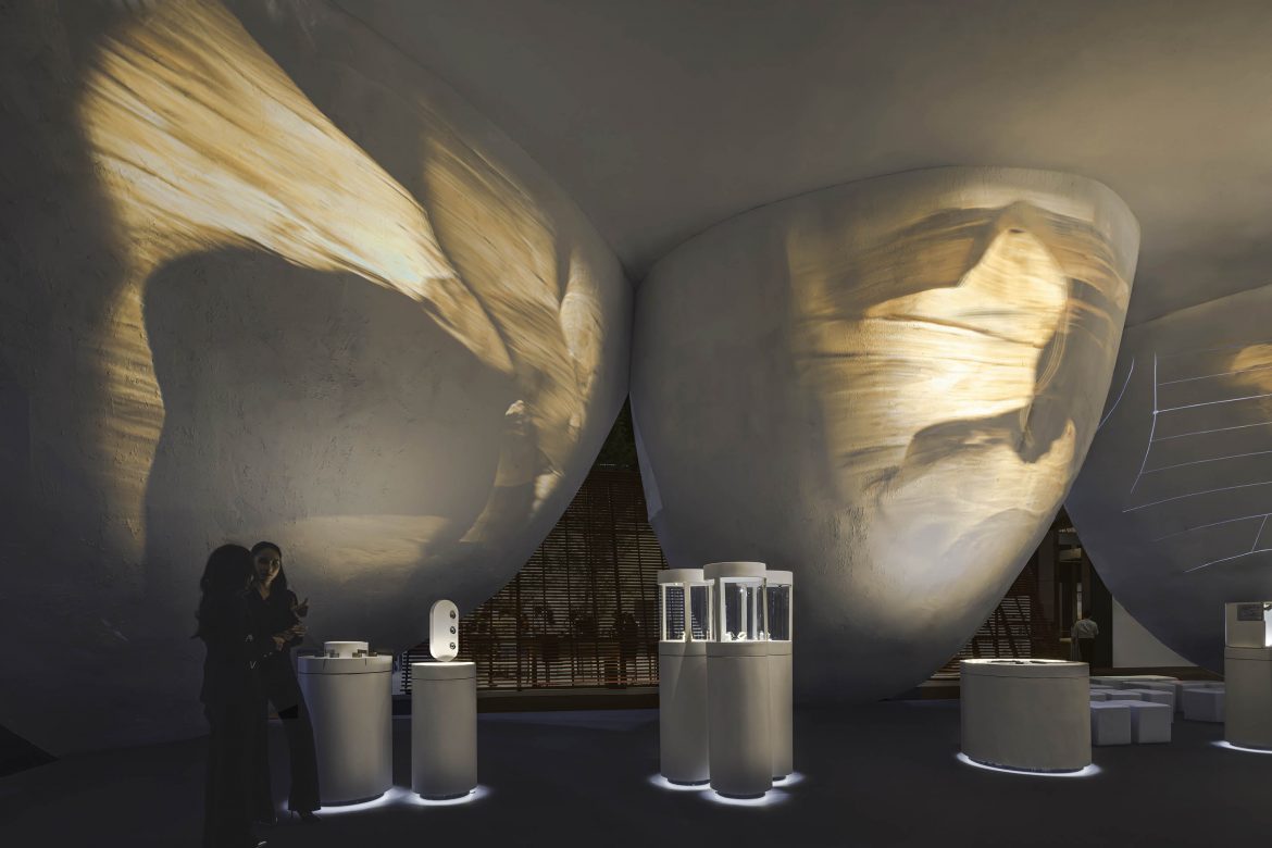 15_An interior space reminiscent of a natural cave ©W Workspace